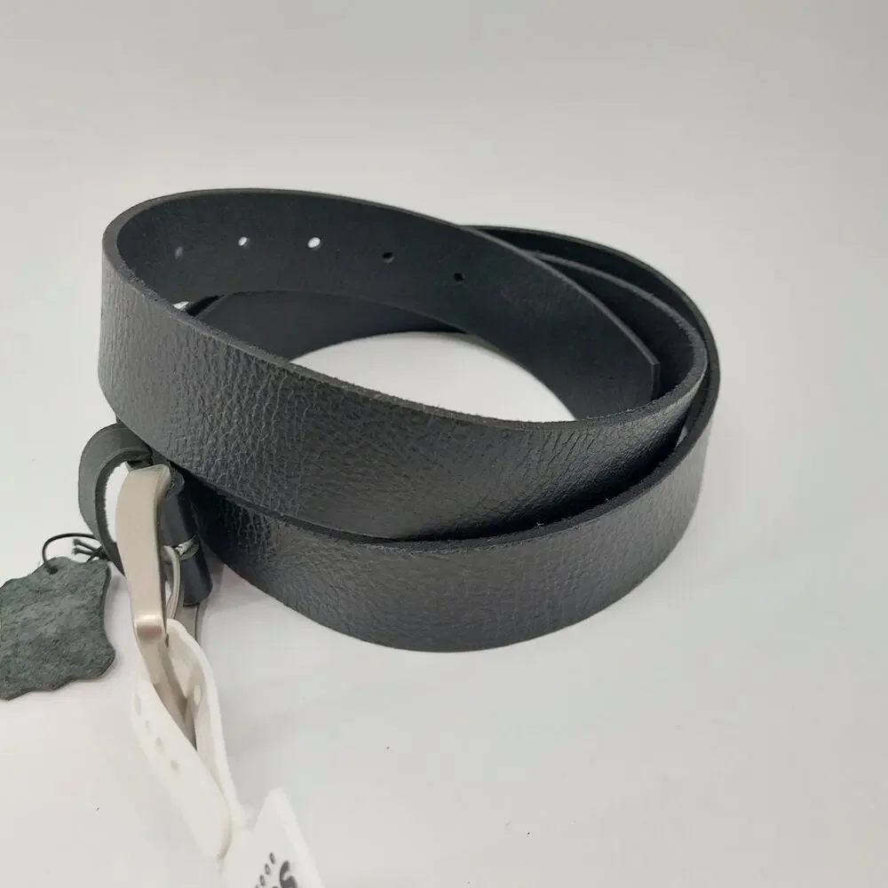 Sonoma Black Genuine Leather Belt Single Prong Men's Size 42
